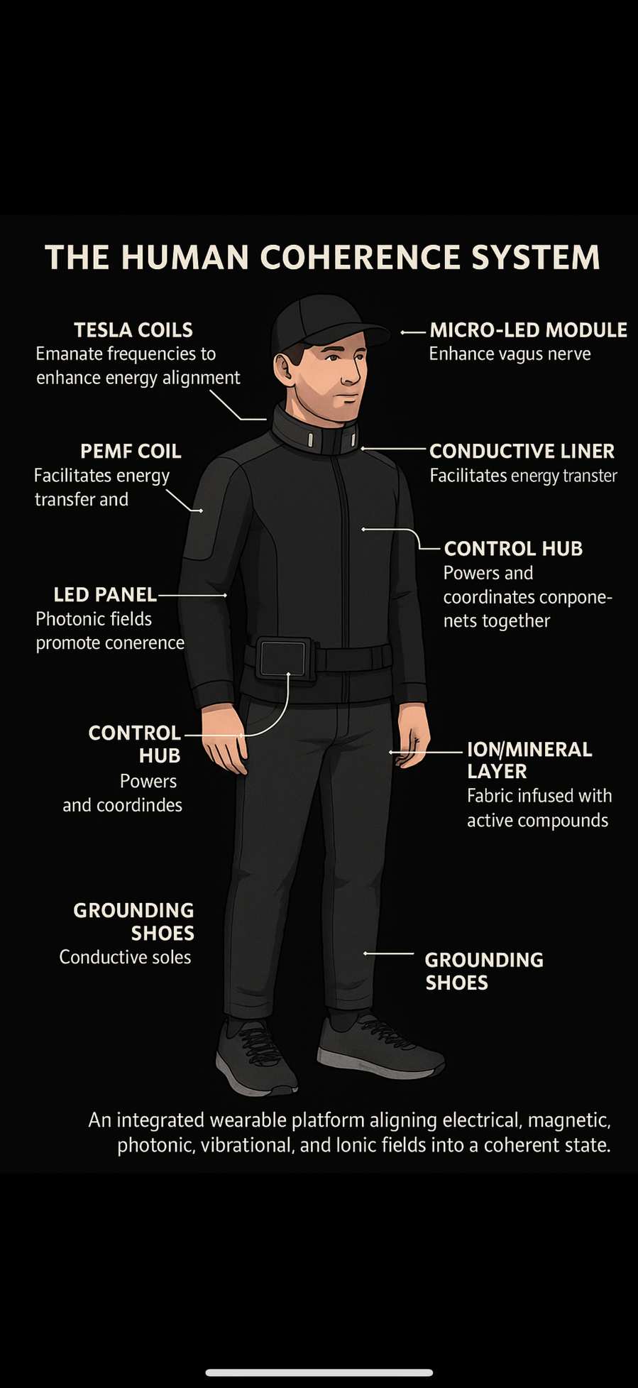 The Human Coherence System diagram