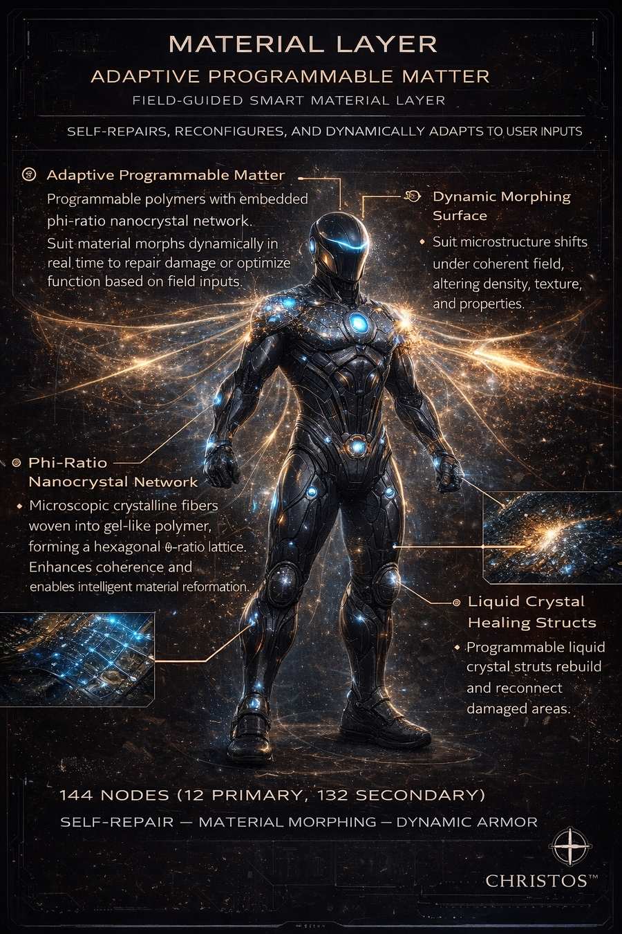 Material Layer Adaptive Programmable Matter diagram