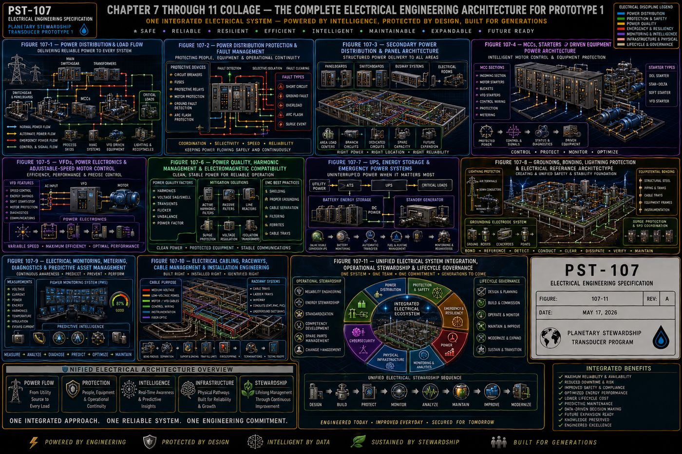 PST-107 Electrical Engineering Specification — Chapters 7 through 11