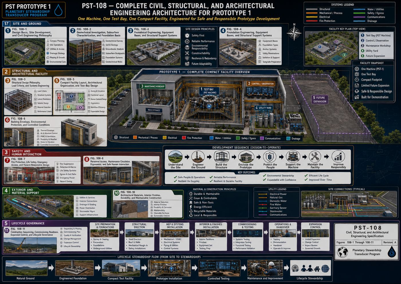 PST-108 Complete Civil, Structural, and Architectural Engineering Architecture